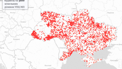 Це не кір і не вітрянка. Це земельні ділянки УПЦ (МП) в Україні