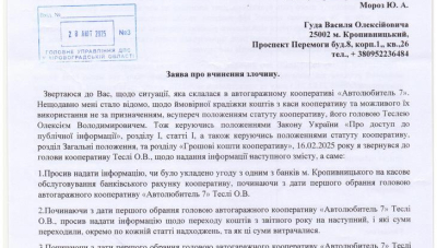 Поліція виявилась безсилою перед головою гаражного кооперативу?