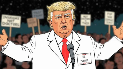 Доктор Трамп не вилікує Америку. Чому вірять йому, а не лікарям