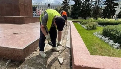 Як зустрічали Ющенка на День Конституції