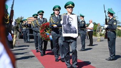 На рідній землі полковника Євгена Коновальця зустрічали зі всіма державними та військовими почестями